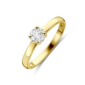 9k bague zircon