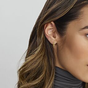 boucles d'oreilles à fermoir 9 carats 12,5 mm