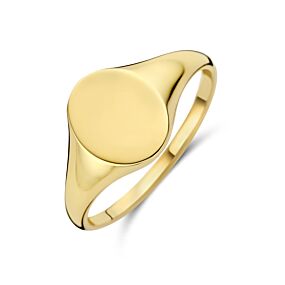 9k bague à faire graver ovale